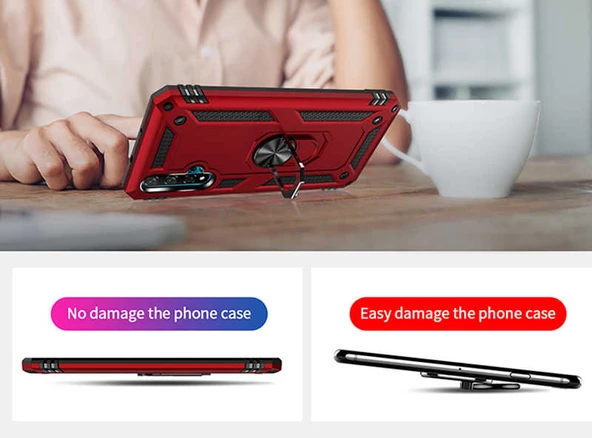 Zore Huawei ile uyumlu Honor 20 Kılıf Vega Kapak - 5