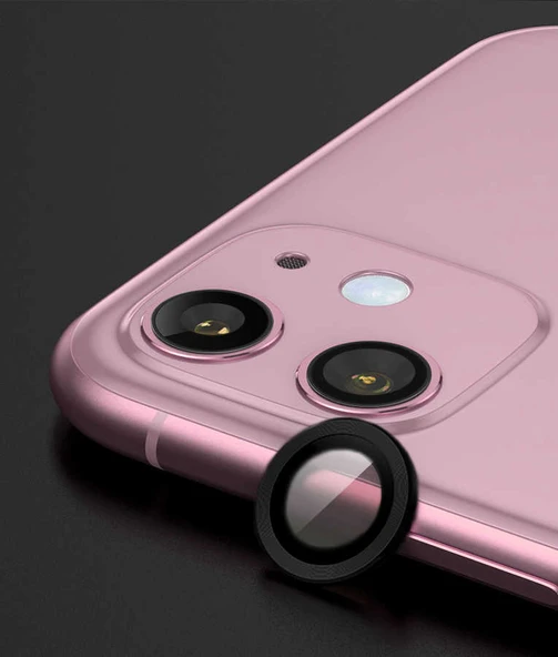 Zore Apple ile uyumlu iPhone 11 CL-02 Kamera Lens Koruyucu - 5
