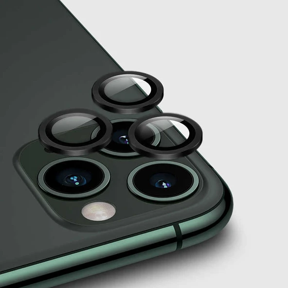 Zore Apple ile uyumlu iPhone 11 Pro Max CL-01 Kamera Lens Koruyucu - 12