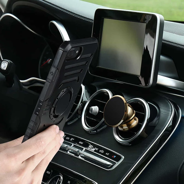 Zore Galaxy ile uyumlu S7 Edge Kılıf 2 in 1 Kol Bandı - Resim 2