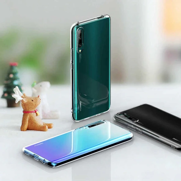 Zore Huawei ile uyumlu P Smart Pro 2019 Kılıf Süper Silikon Kapak - 4