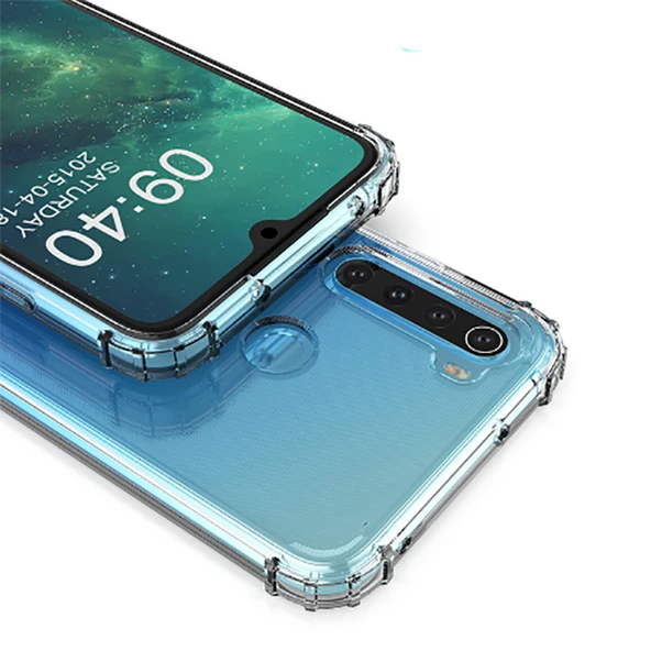 Zore Xiaomi ile uyumlu Redmi Note 8T Kılıf Nitro Anti Shock Silikon - 2