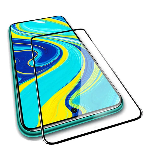 Zore Xiaomi ile uyumlu Redmi Note 9S Kenarları Kırılmaya Dayanıklı Cam Ekran Koruyucu - 5