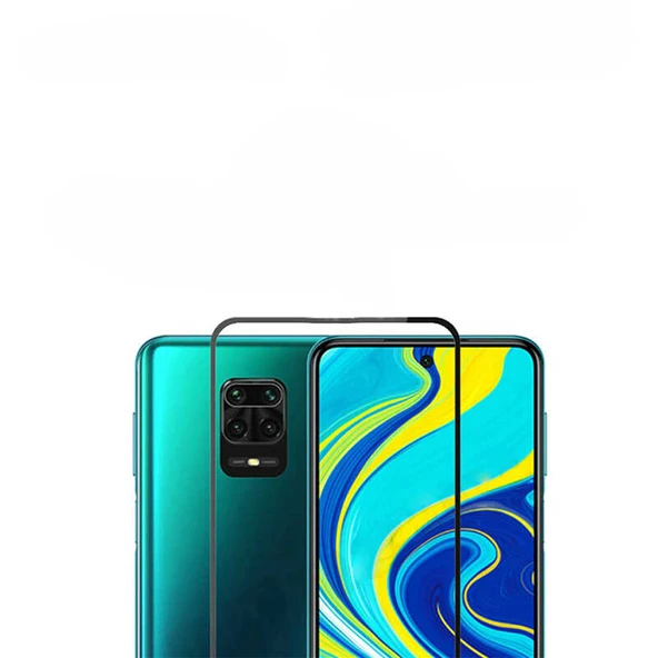 Zore Xiaomi ile uyumlu Redmi Note 9S Kenarları Kırılmaya Dayanıklı Cam Ekran Koruyucu - 3