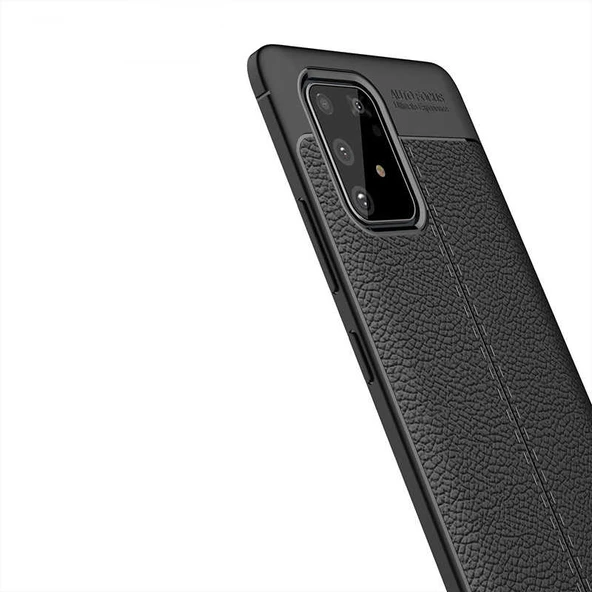 Zore Galaxy ile uyumlu A91 (S10 Lite) Kılıf Niss Silikon Kapak - 4