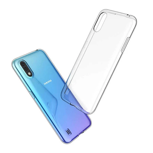 Zore Galaxy ile uyumlu A01 Kılıf Süper Silikon Kapak - 7