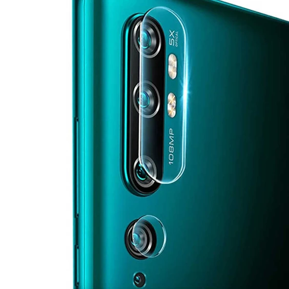 Zore Xiaomi ile uyumlu Mi Note 10 Nano Kamera Koruyucu