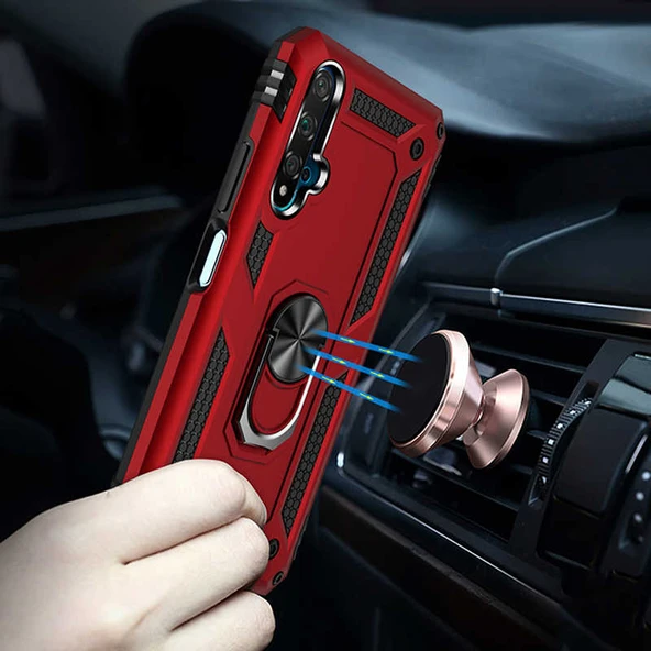 Zore Huawei ile uyumlu Honor 20 Kılıf Vega Kapak - 10