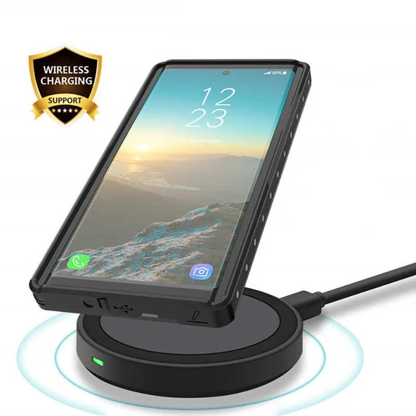 Zore Galaxy ile uyumlu S20 Ultra Kılıf 1-1 Su Geçirmez Kılıf - 6