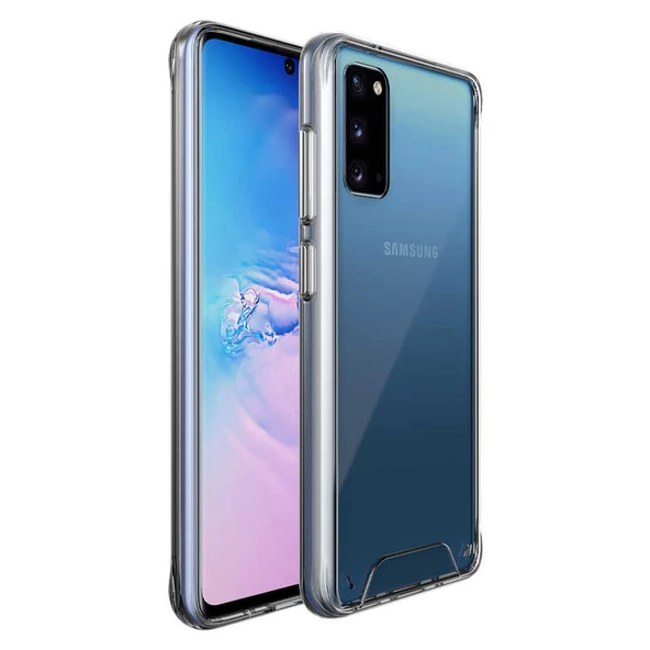Zore Galaxy ile uyumlu S20 Kılıf Gard Silikon