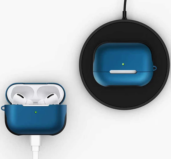 Zore Apple ile uyumlu Airpods ile uyumlu Pro Kılıf Shockproof Silikon - 3