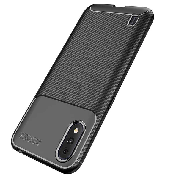 Zore Galaxy ile uyumlu A01 Kılıf Negro Silikon Kapak - 4