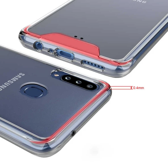 Zore Galaxy ile uyumlu M30 Kılıf Gard Silikon - 3