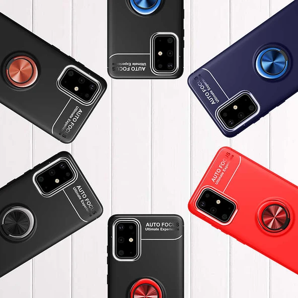 Zore Galaxy ile uyumlu A71 Kılıf Ravel Silikon Kapak - 6