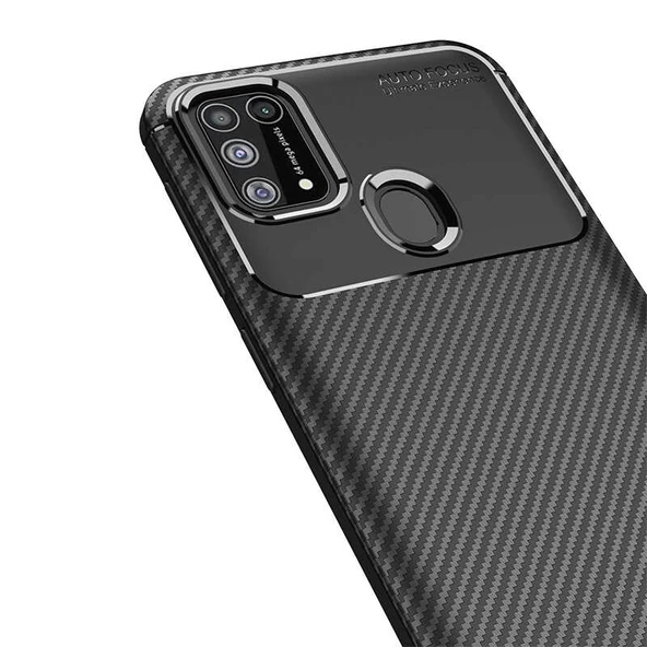 Zore Galaxy ile uyumlu M31 Kılıf Negro Silikon Kapak - 4