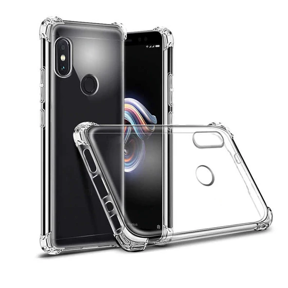 Zore Xiaomi ile uyumlu Redmi Note 6 Pro Kılıf Nitro Anti Shock Silikon - 1