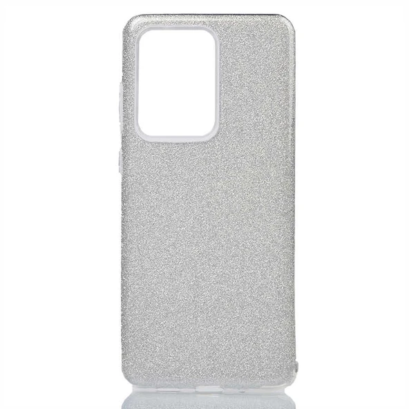 Zore Galaxy ile uyumlu S20 Ultra Kılıf Shining Silikon - 8