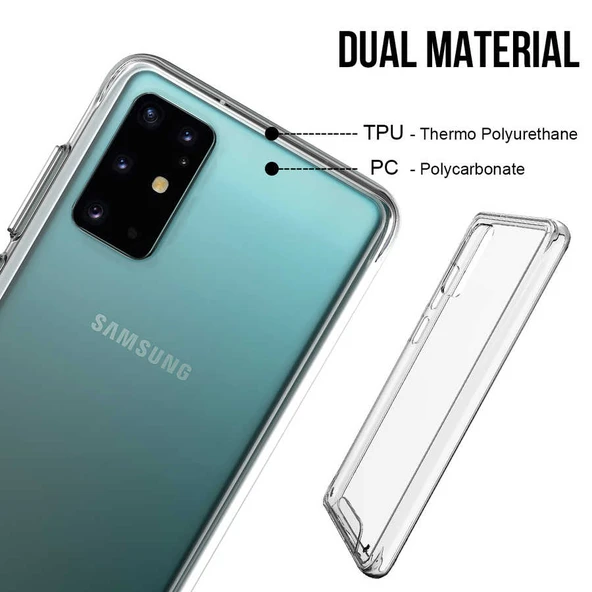 Zore Galaxy ile uyumlu S20 Plus Kılıf Gard Silikon - 5