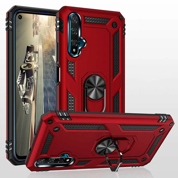 Zore Huawei ile uyumlu Honor 20 Kılıf Vega Kapak - 3