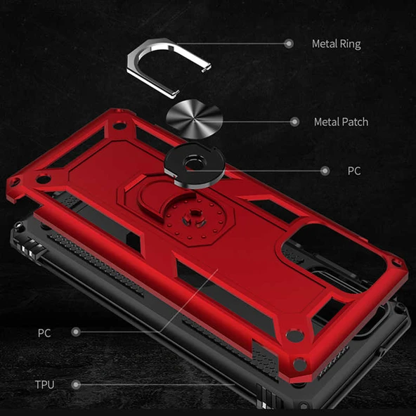 Zore Galaxy ile uyumlu S20 Plus Kılıf Vega Kapak - 3