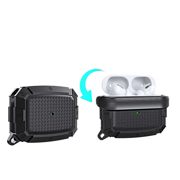 Zore Apple ile uyumlu Airpods ile uyumlu Pro Kılıf Airbag 10 Silikon - 5