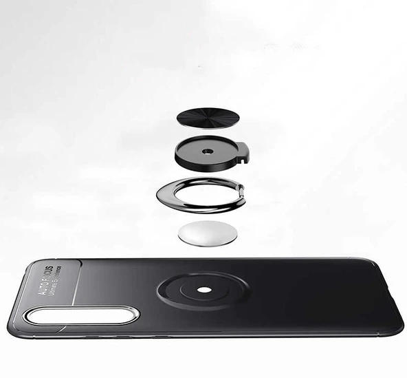 Zore Huawei ile uyumlu P Smart Pro 2019 Kılıf Ravel Silikon Kapak - 5