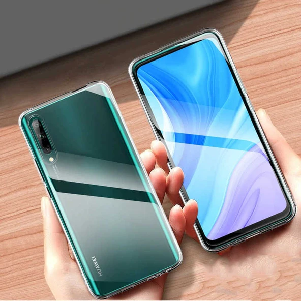 Zore Huawei ile uyumlu P Smart Pro 2019 Kılıf Süper Silikon Kapak - 5