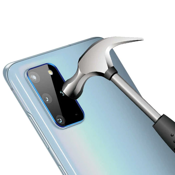 Zore Galaxy ile uyumlu S20 Plus Nano Kamera Koruyucu - 2