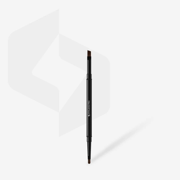 Staleks Çift Uçlu Sentetik Protez Tırnak Jel Fırçası 7-9mm NBE-04/09 - 2