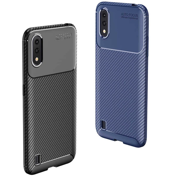 Zore Galaxy ile uyumlu A01 Kılıf Negro Silikon Kapak - 9