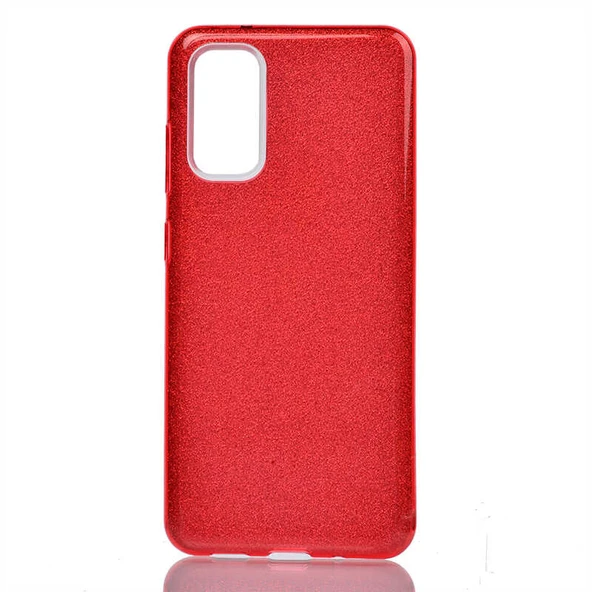 Zore Galaxy ile uyumlu S20 Kılıf Shining Silikon - 6