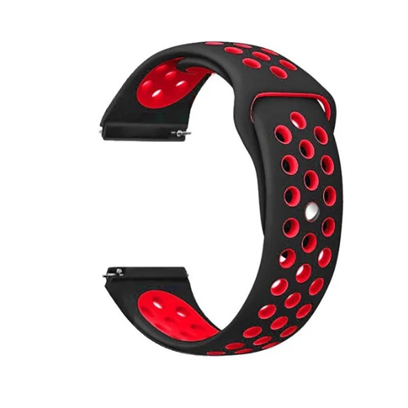 Zore Galaxy ile uyumlu Watch 46mm (22mm) KRD-02 Silikon Kordon - 11