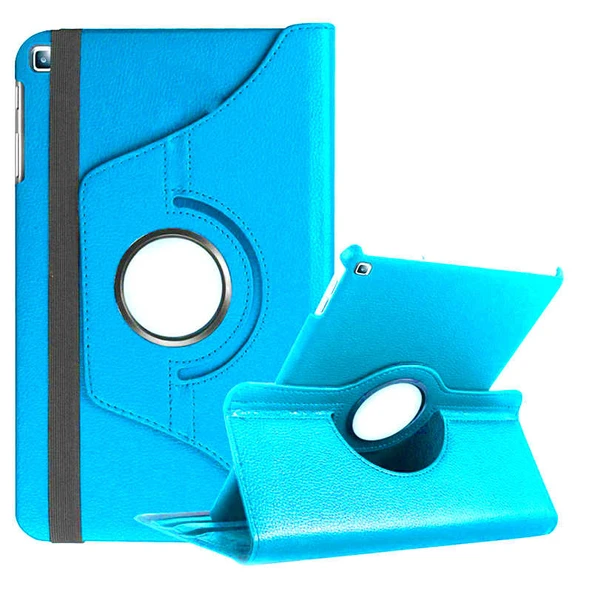 Zore Galaxy ile uyumlu Tab A 8.0 (2019) T290 Dönebilen Standlı Kılıf - Resim 6