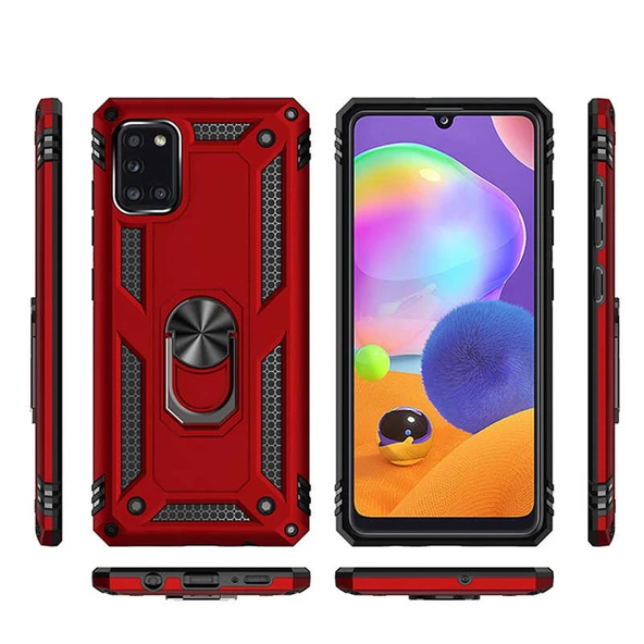 Zore Galaxy ile uyumlu A31 Kılıf Vega Kapak - 7