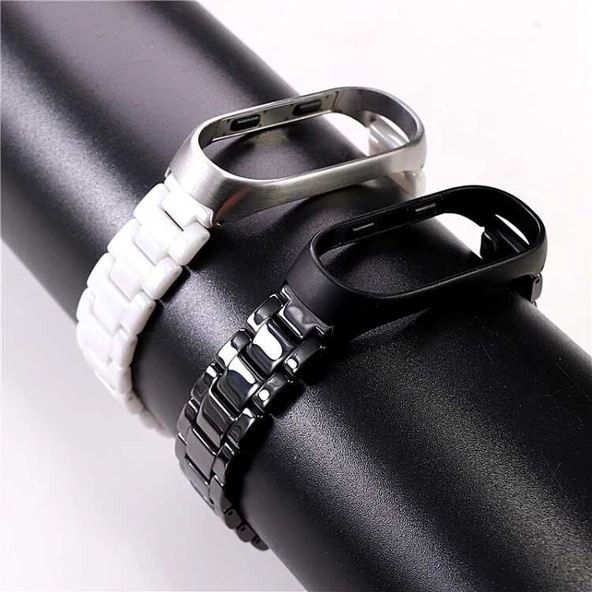 Zore Xiaomi ile uyumlu Mi Band 3 KRD-21 Metal Kordon - Resim 7