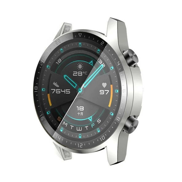 Zore Huawei ile uyumlu GT2 46mm Watch Gard 02 Ekran Koruyucu - 6