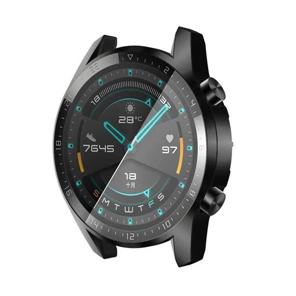 Zore Huawei ile uyumlu GT2 46mm Watch Gard 02 Ekran Koruyucu - 7