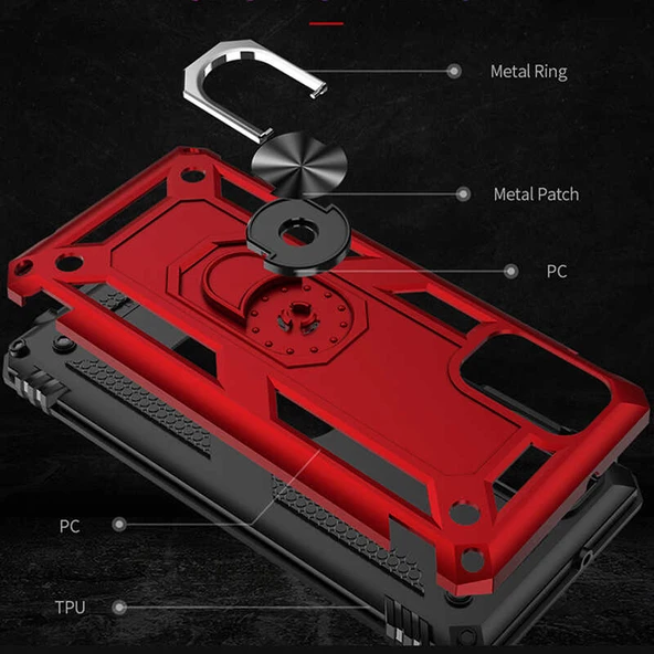 Zore Galaxy ile uyumlu A41 Kılıf Vega Kapak - 5