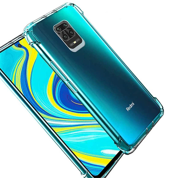 Zore Xiaomi ile uyumlu Redmi Note 9S Kılıf Nitro Anti Shock Silikon - 4