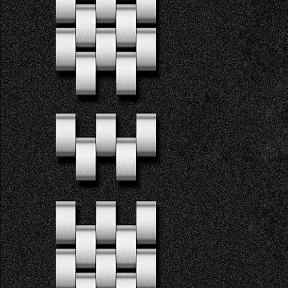 Zore Galaxy ile uyumlu Watch 42mm (20mm) KRD-20 Metal Kordon - 9