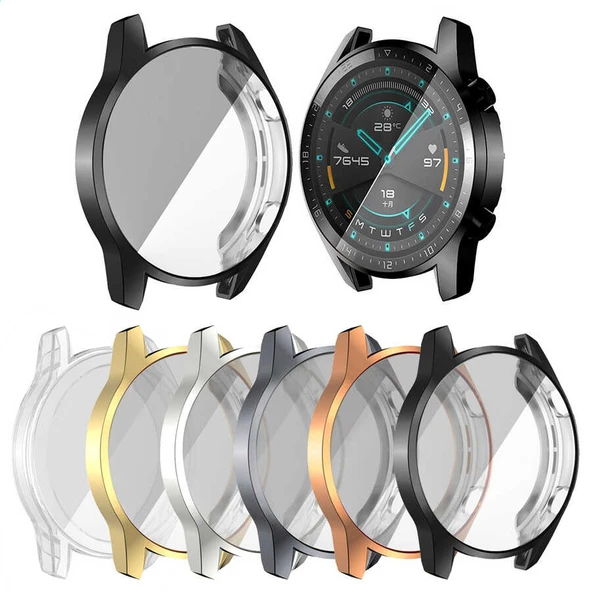 Zore Huawei ile uyumlu GT2 46mm Watch Gard 02 Ekran Koruyucu - 2