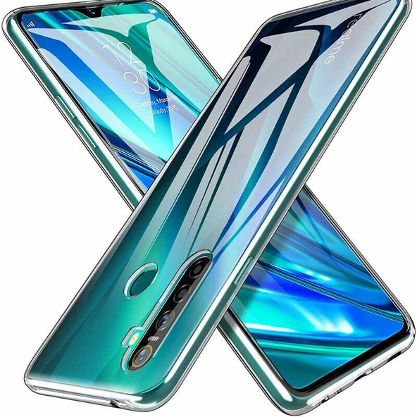 Zore Realme ile uyumlu 6 Kılıf Süper Silikon Kapak - 3