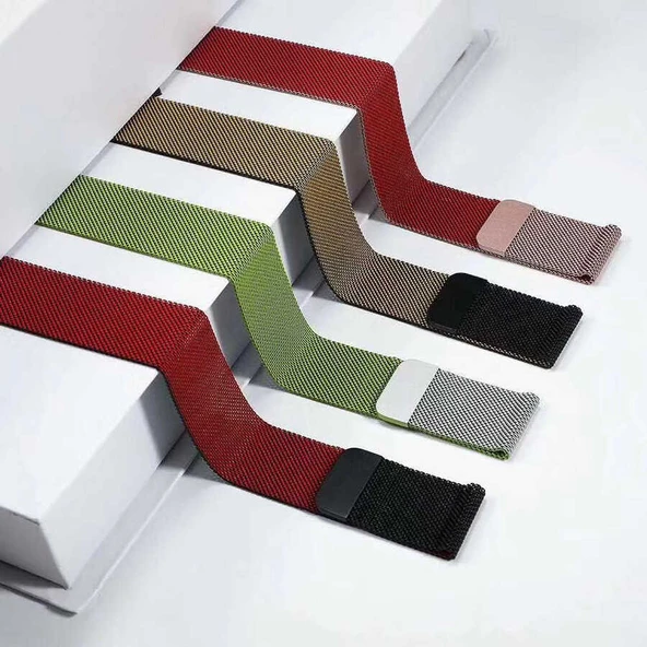 Zore Apple ile uyumlu Watch 38mm KRD-22 Metal Kordon - 4