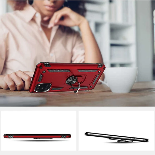 Zore Galaxy ile uyumlu A31 Kılıf Vega Kapak - 3
