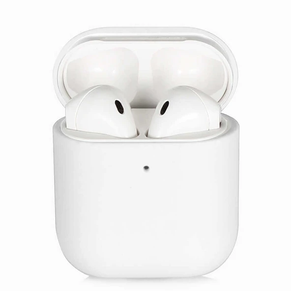 Zore Apple ile uyumlu Airpods ile uyumlu Kılıf Silk Silikon - 6