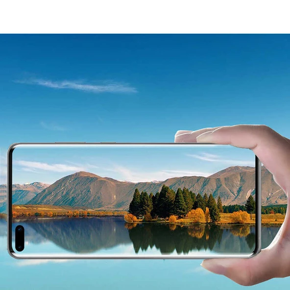 Zore Huawei ile uyumlu P40 Pro Kamera Lens Koruyucu Cam Filmi - 2