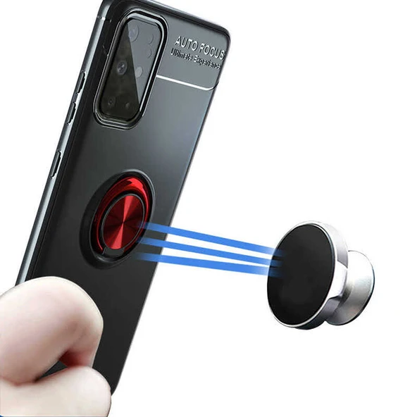 Zore Galaxy ile uyumlu A31 Kılıf Ravel Silikon Kapak - 12
