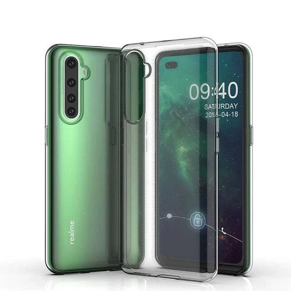Zore Realme ile uyumlu 6 Pro Kılıf Süper Silikon Kapak - 3