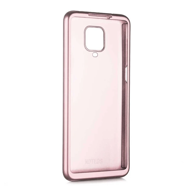 Zore Xiaomi ile uyumlu Redmi Note 9S Kılıf 360 3 Parçalı Rubber Kapak - 5