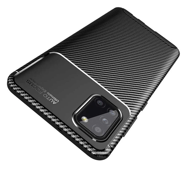 Zore Galaxy ile uyumlu A31 Kılıf Negro Silikon Kapak - 3